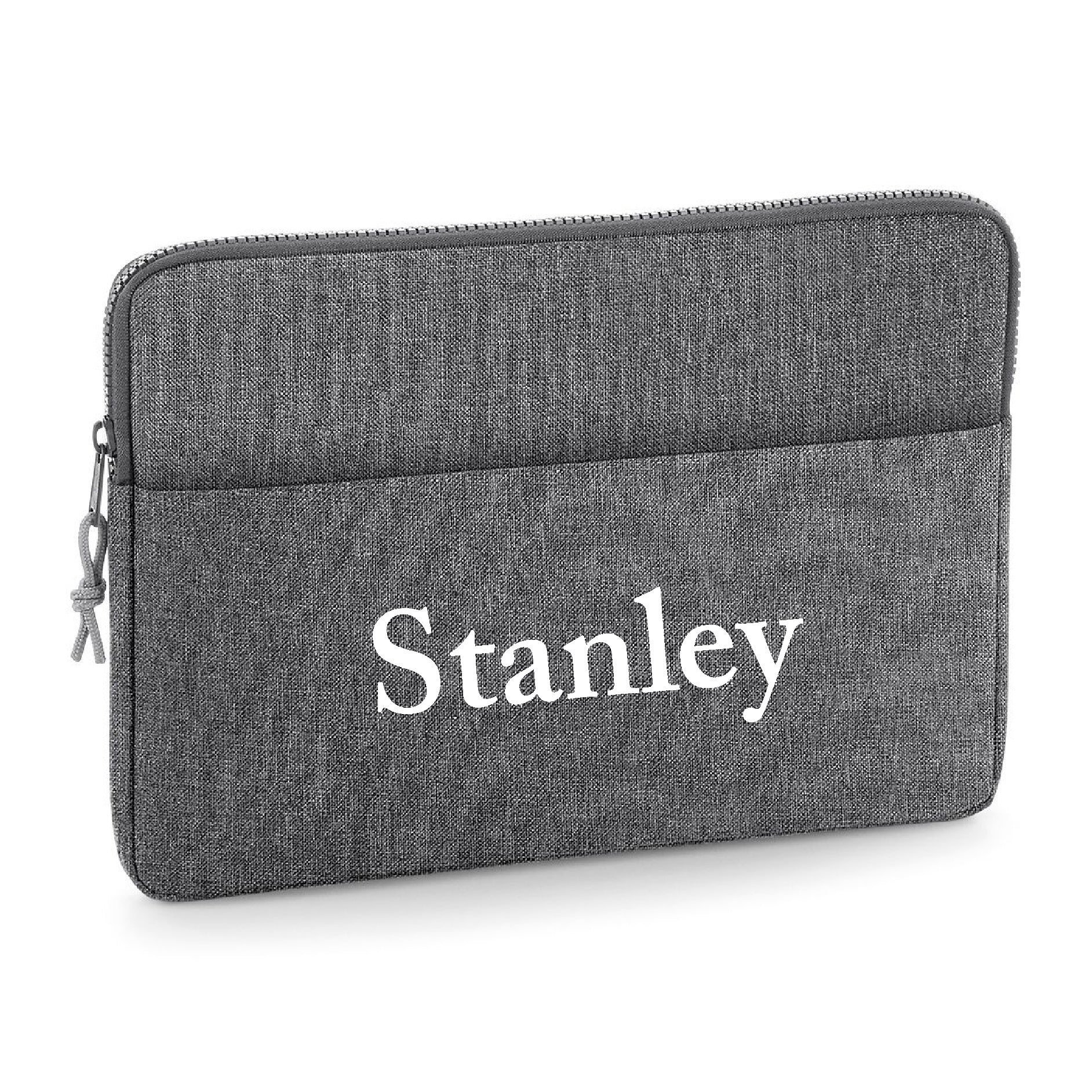 Personalised Name 13" or 15" Laptop Bag Cas Text Middle