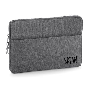 Personalised Name 13" or 15" Laptop Bag Ama Corner Text