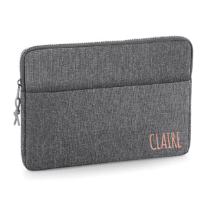 Personalised Name 13" or 15" Laptop Bag Ama Corner Text