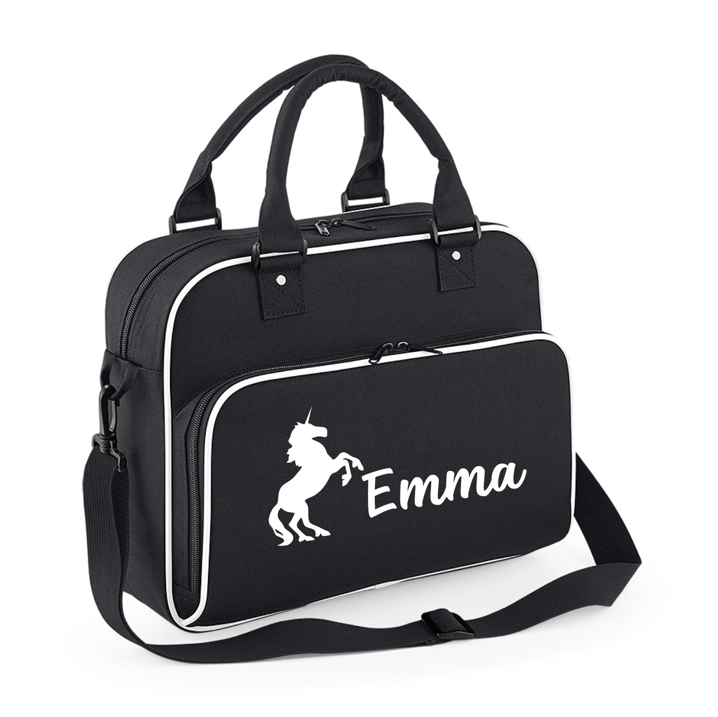 Personalised Name Unicorn Junior Dance Bag