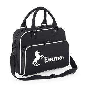Personalised Name Unicorn Junior Dance Bag