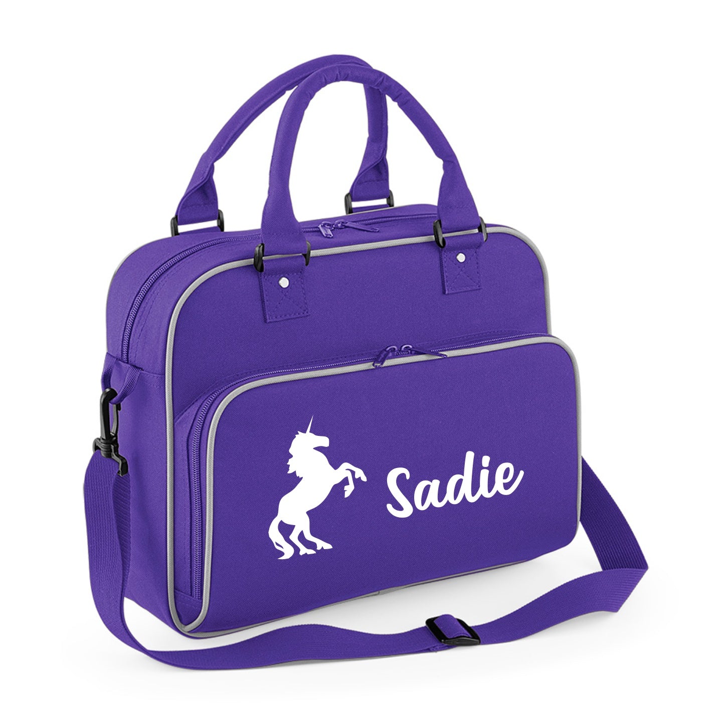Personalised Name Unicorn Junior Dance Bag