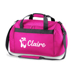 Load image into Gallery viewer, Personalised Name Ballet Sports Holdall Bag
