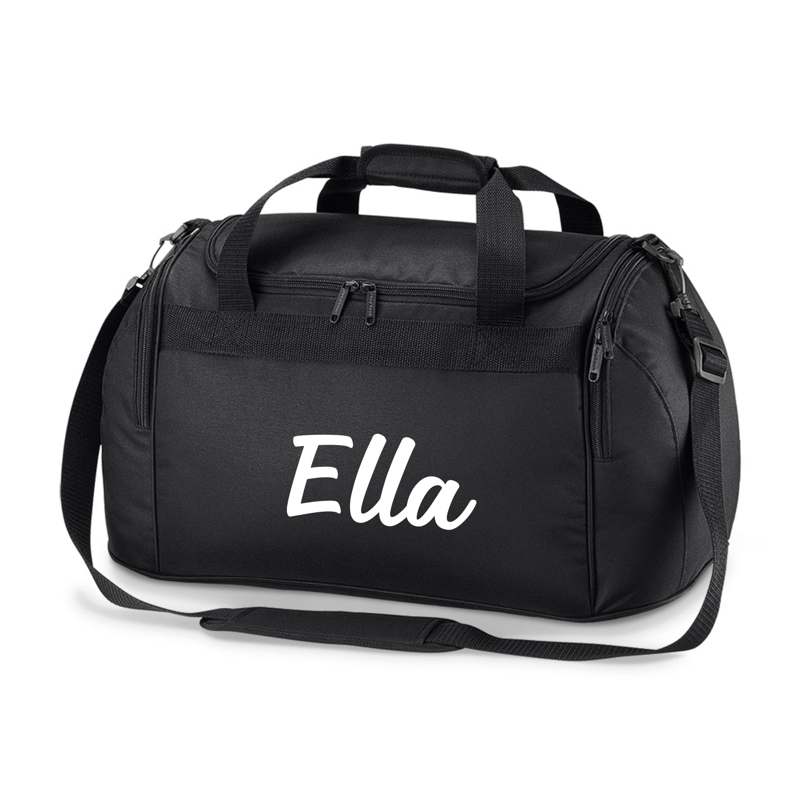 Personalised Name Sports Holdall Bag