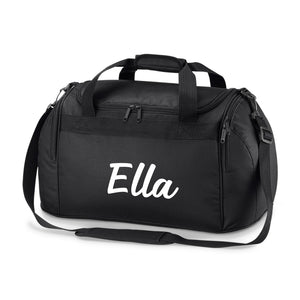 Personalised Name Sports Holdall Bag
