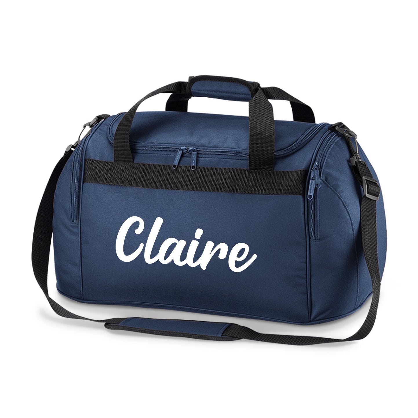 Personalised Name Sports Holdall Bag