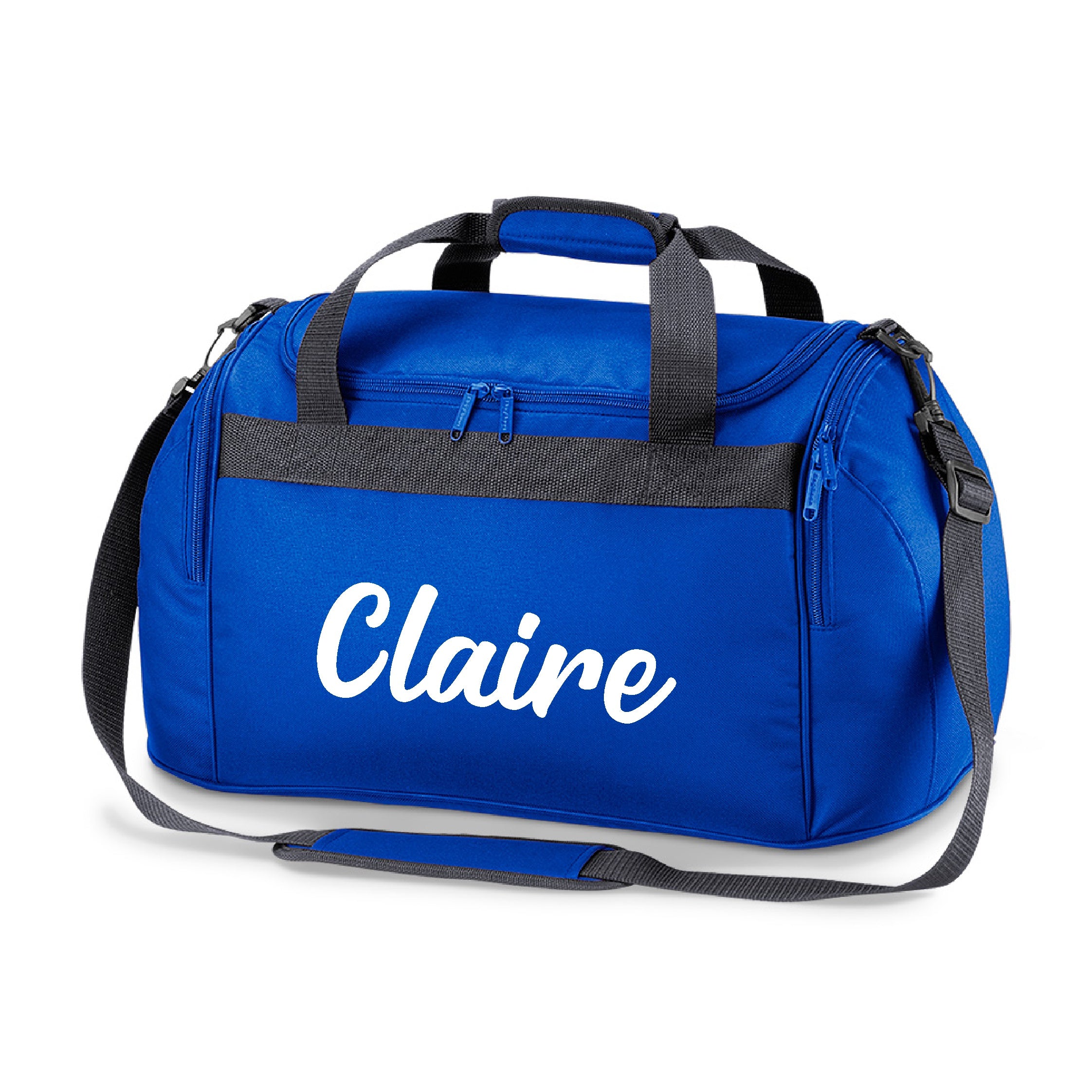 Personalised Name Sports Holdall Bag