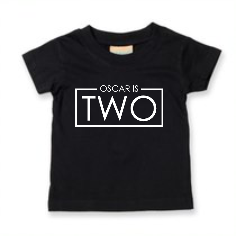 2nd Birthday One Today Personalised Kids T-Shirt