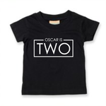 Load image into Gallery viewer, 2nd Birthday One Today Personalised Kids T-Shirt
