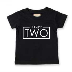 2nd Birthday One Today Personalised Kids T-Shirt