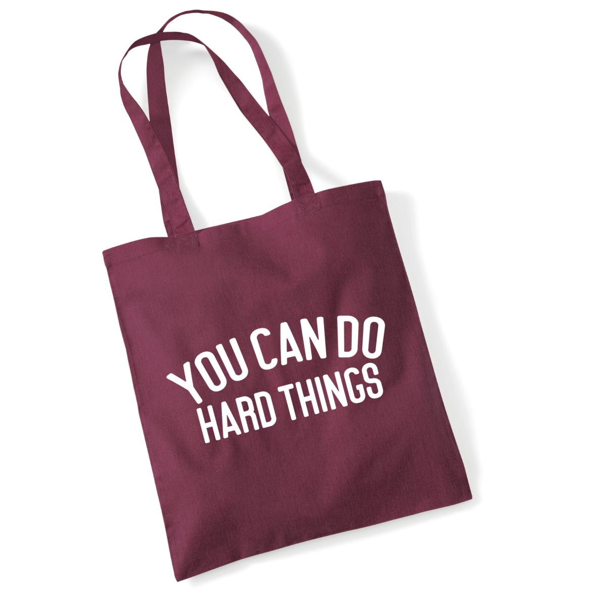 You Can Do Hard Things Lightweight Tote Bag