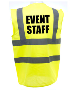 Event Staff Enhanced Visibility Vest