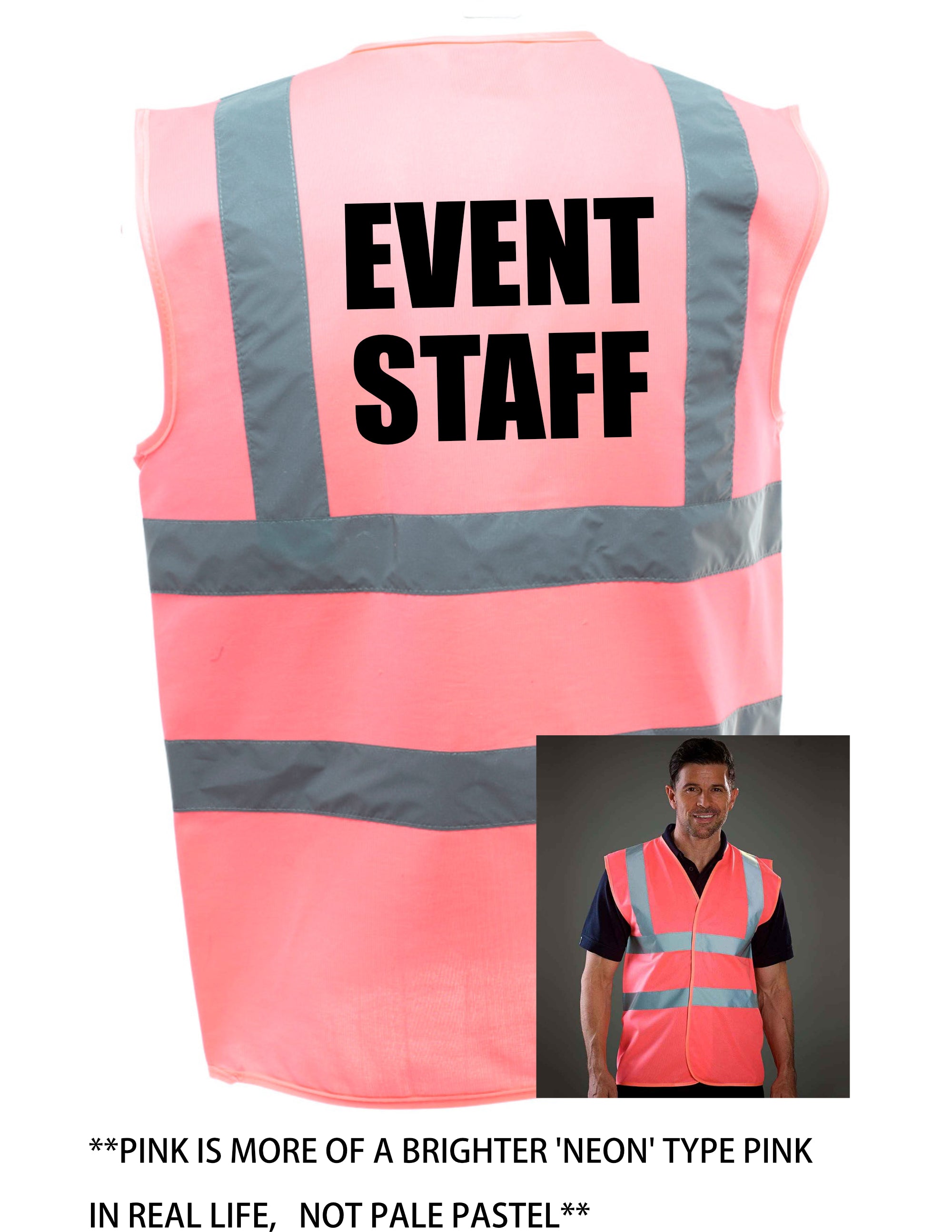 Event Staff Enhanced Visibility Vest