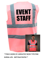 Load image into Gallery viewer, Event Staff Enhanced Visibility Vest
