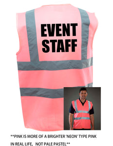 Event Staff Enhanced Visibility Vest