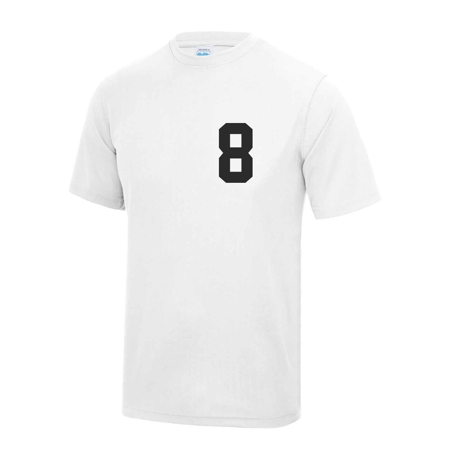 Mens Adult Personalised Polyester Sport T Shirt