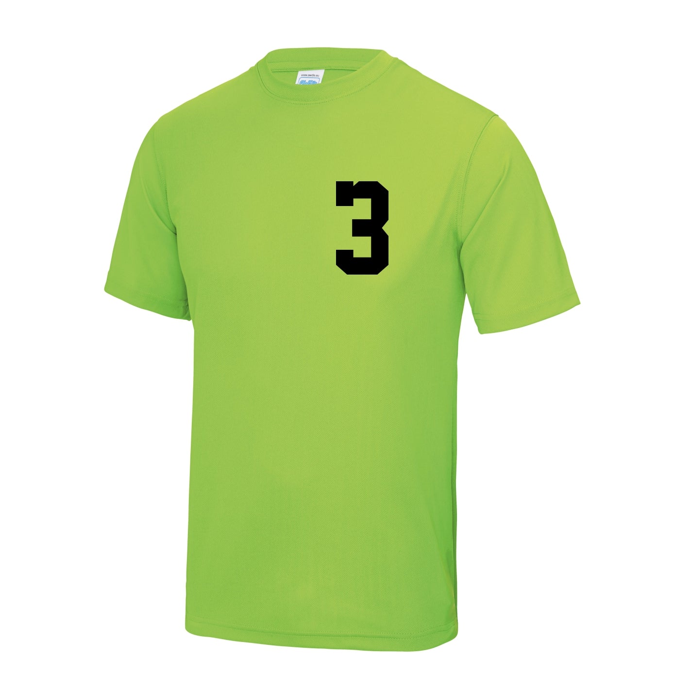 Mens Adult Personalised Polyester Sport T Shirt
