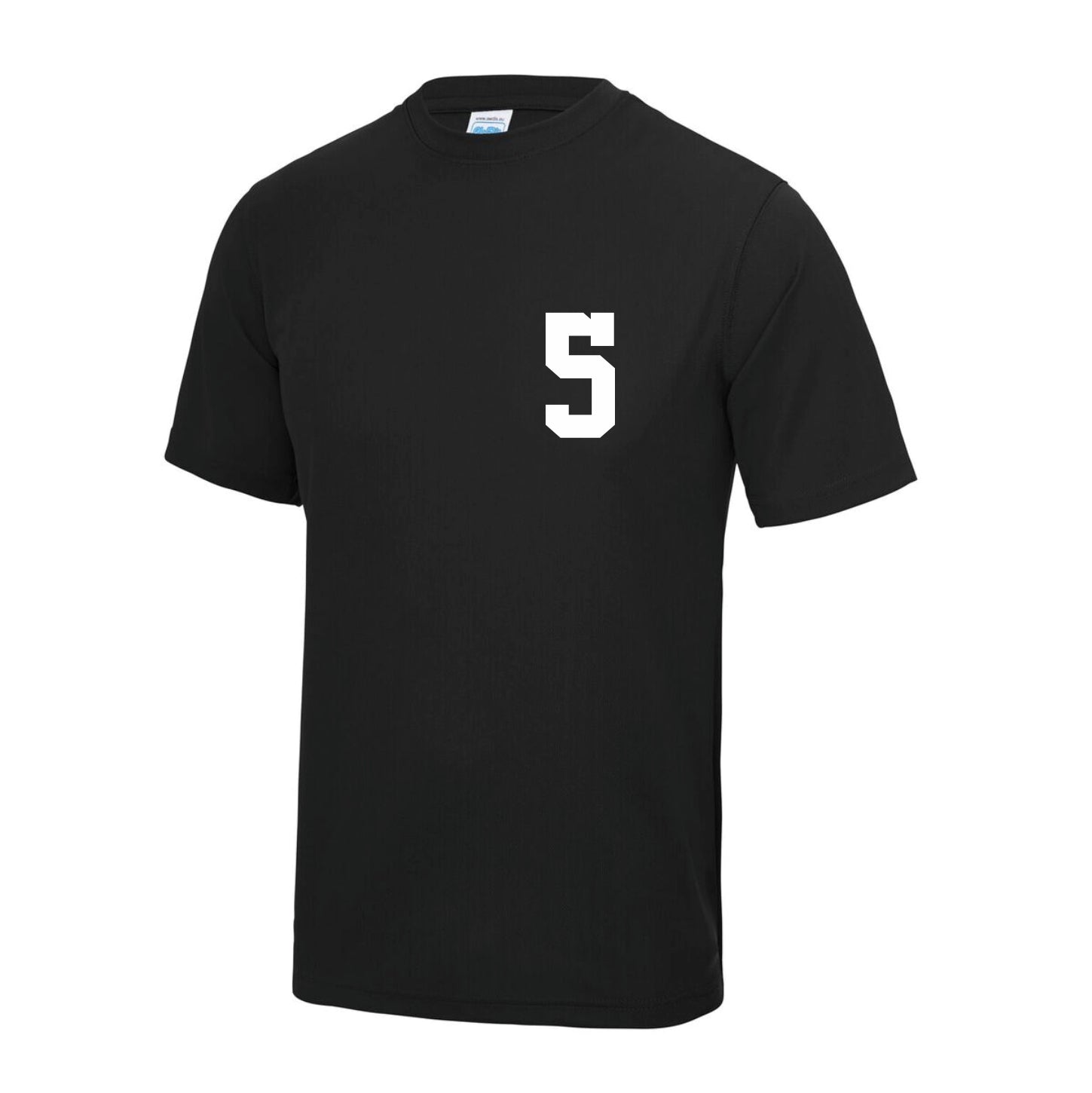 Mens Adult Personalised Polyester Sport T Shirt