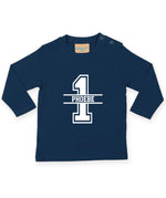 Load image into Gallery viewer, 1st Birthday Personalised LONG SLEEVE Kids T-Shirt
