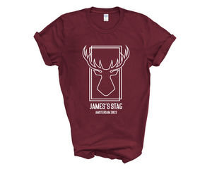 Personalised Stag Party Do Matching T-shirt