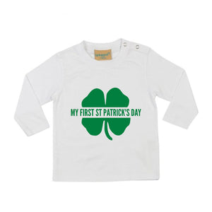 My First St Patrick's Day LONG SLEEVE Kids T-Shirt