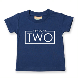 2nd Birthday One Today Personalised Kids T-Shirt