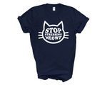 Load image into Gallery viewer, Stop Stressing Meowt Adult Unisex T-shirt
