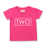 Load image into Gallery viewer, 2nd Birthday One Today Personalised Kids T-Shirt
