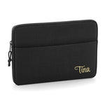 Load image into Gallery viewer, Personalised Name 13&quot; or 15&quot; Laptop Bag Script Text Corner Text
