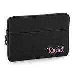 Load image into Gallery viewer, Personalised Name 13&quot; or 15&quot; Laptop Bag Script Text Corner Text

