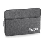 Load image into Gallery viewer, Personalised Name 13&quot; or 15&quot; Laptop Bag Script Text Corner Text
