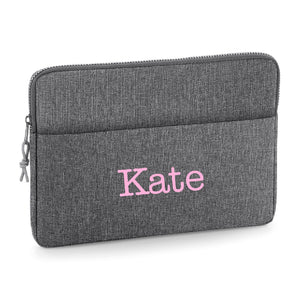 Personalised Name 13" or 15" Laptop Bag Type Text Middle