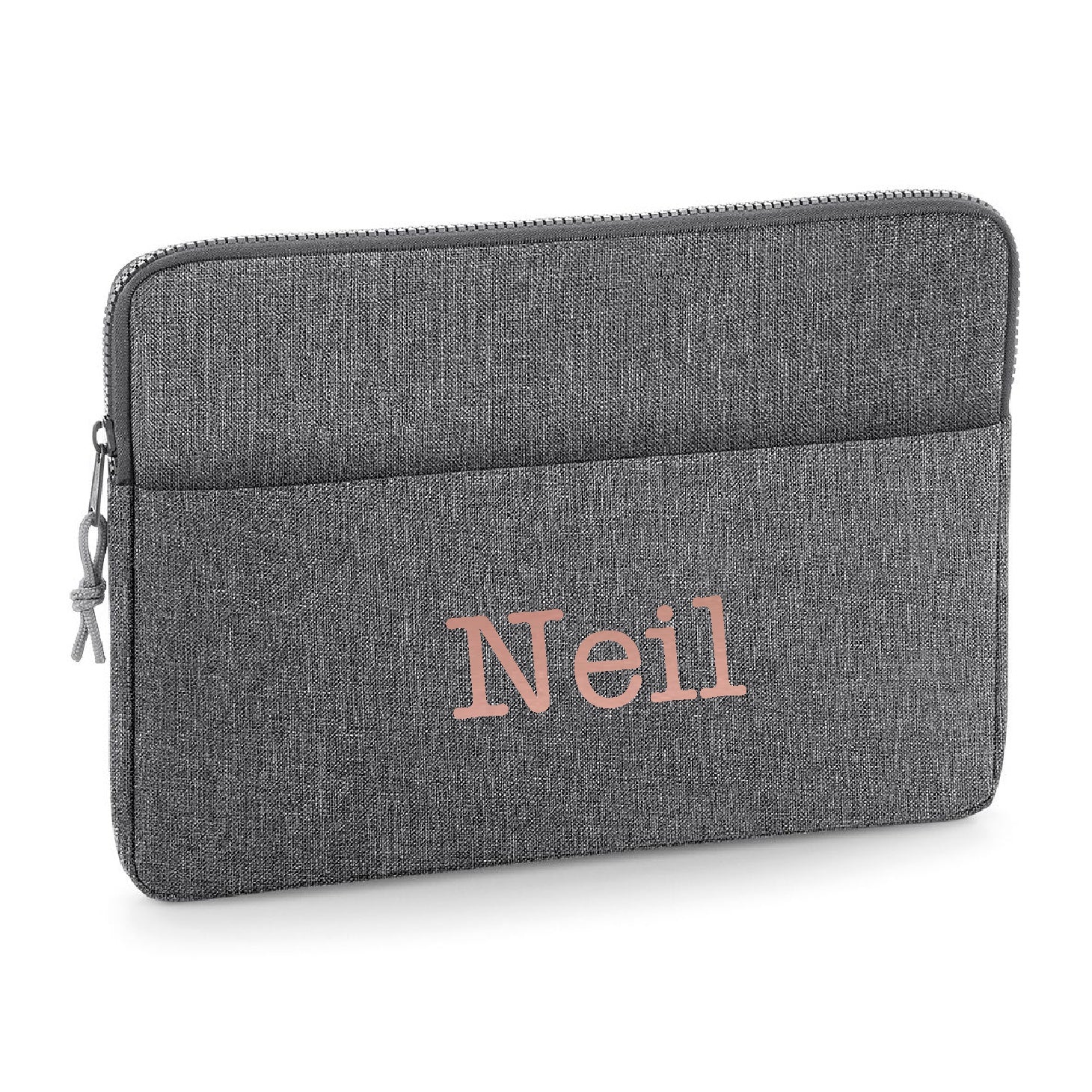 Personalised Name 13" or 15" Laptop Bag Type Text Middle