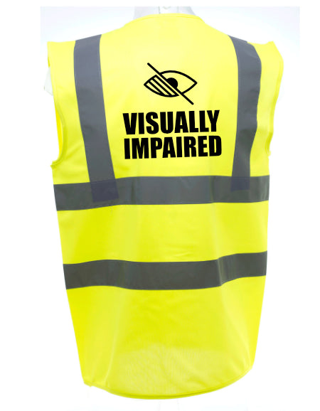 Visually Impaired Enhanced Visibility Vest