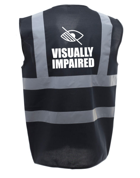 Visually Impaired Enhanced Visibility Vest