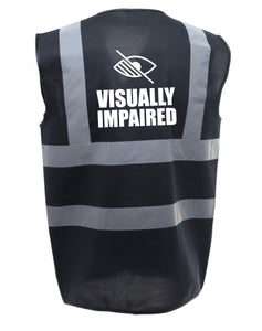 Visually Impaired Enhanced Visibility Vest