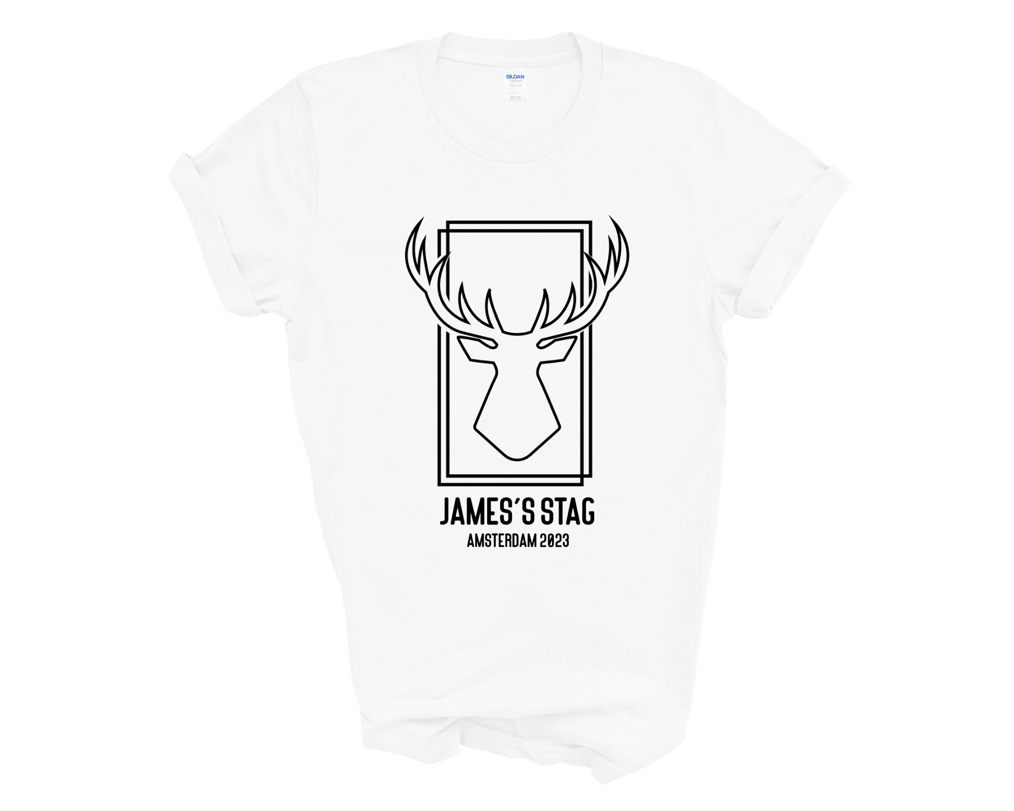 Personalised Stag Party Do Matching T-shirt