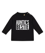 Load image into Gallery viewer, Auntie&#39;s Bestie LONG SLEEVE Baby Toddler Kids T-Shirt

