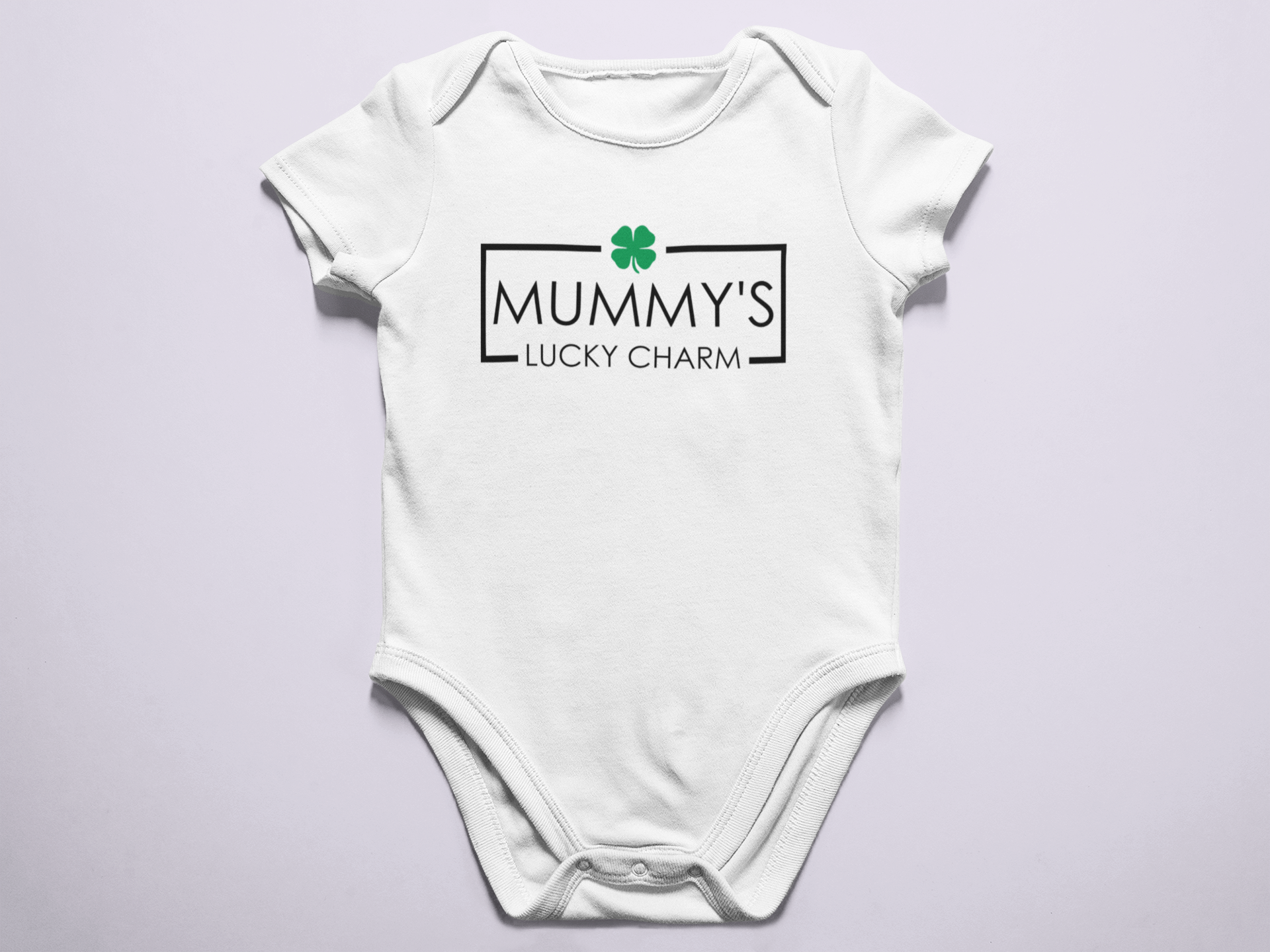 Mummy's Lucky Charm Baby Toddler Bodysuit Des2