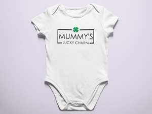 Mummy's Lucky Charm Baby Toddler Bodysuit Des2