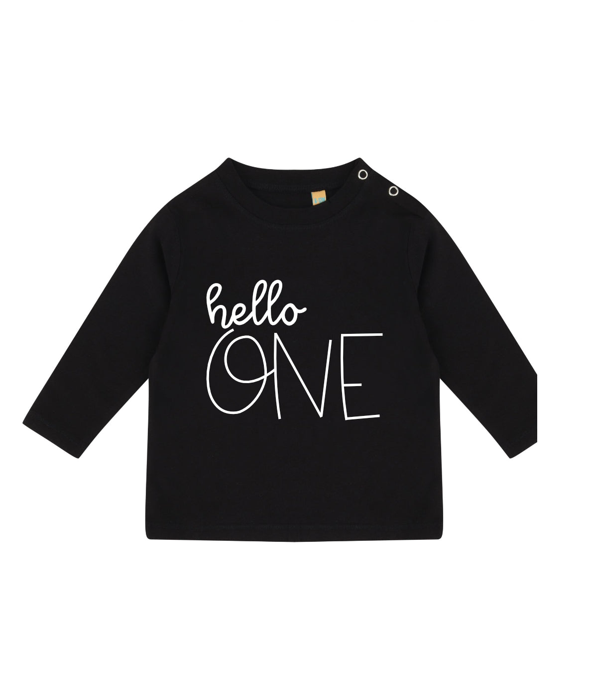 Hello One 1st Birthday LONG SLEEVE Kids T-Shirt