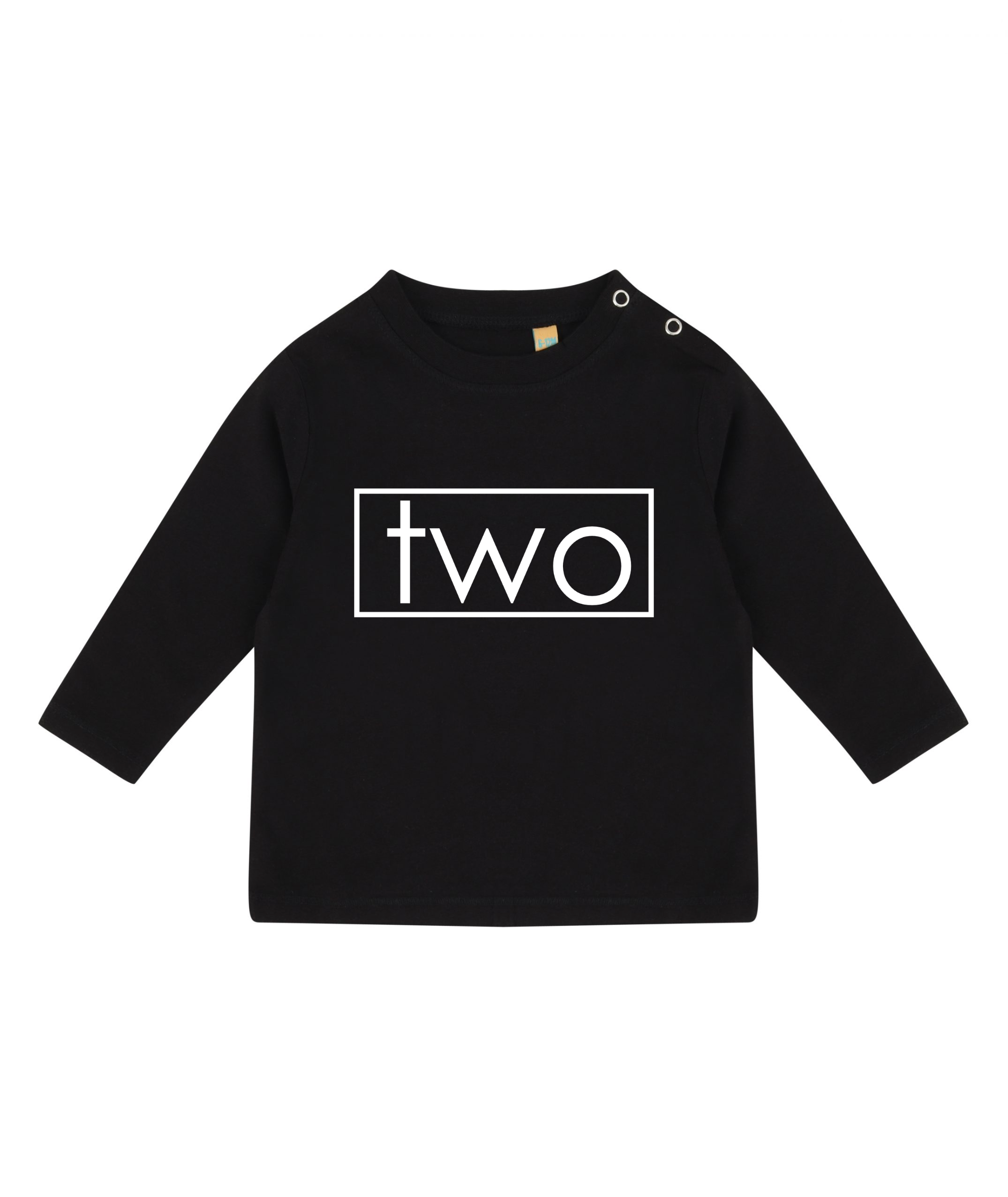 Two 2nd Birthday LONG SLEEVE Kids T-Shirt DES2