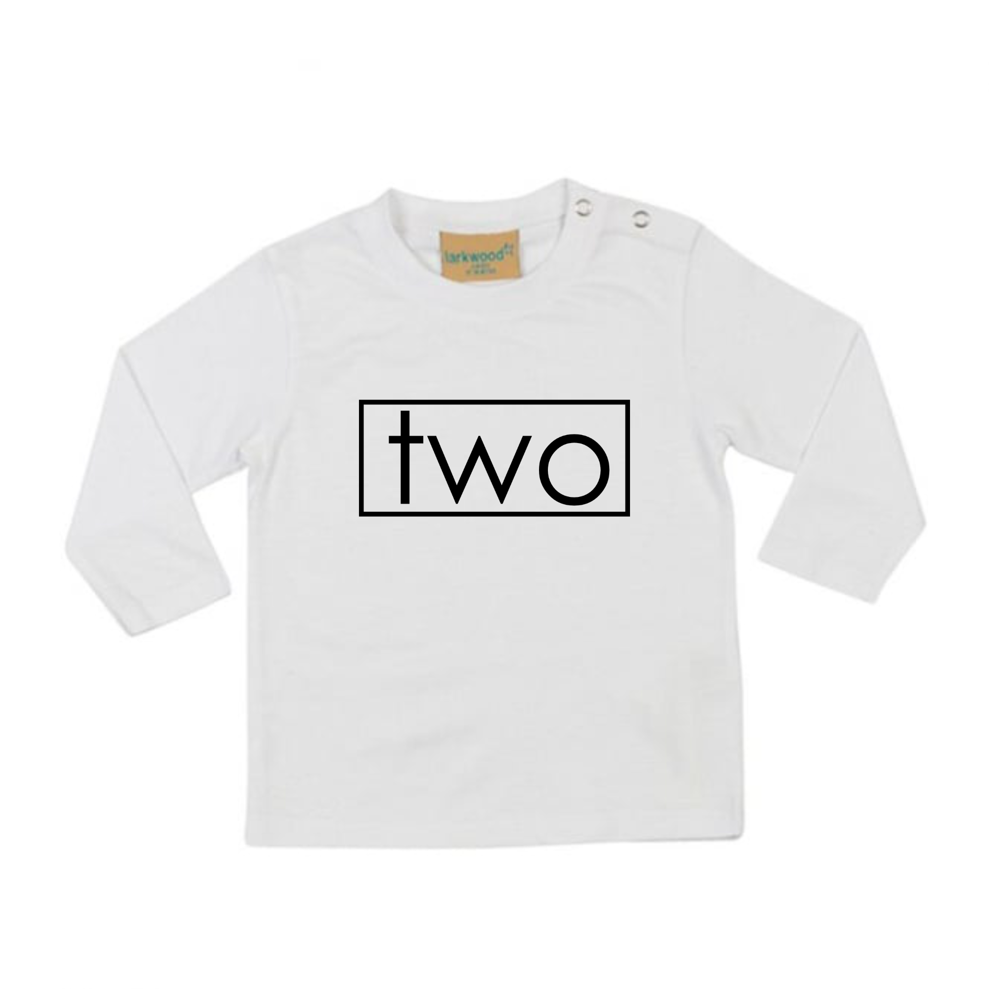 Two 2nd Birthday LONG SLEEVE Kids T-Shirt DES2