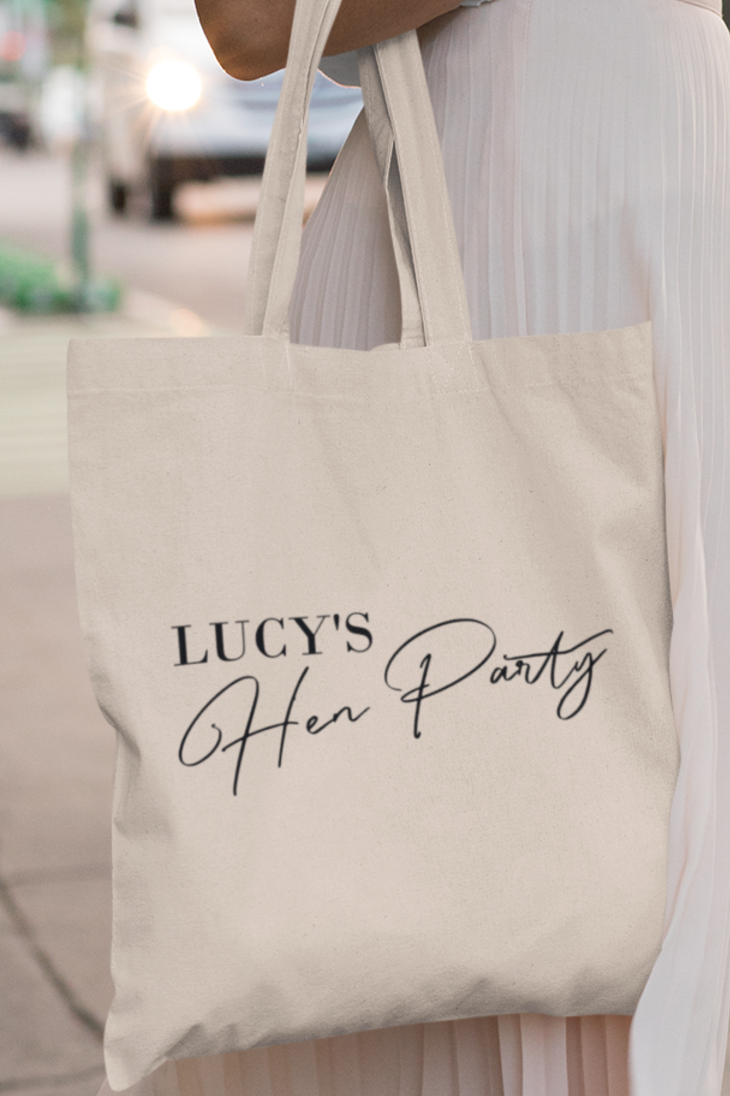 Personalised Hen Party Tote Bag