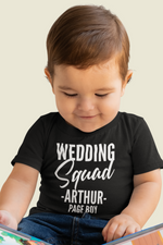 Load image into Gallery viewer, Wedding Squad Personalised Name Matching T-shirt
