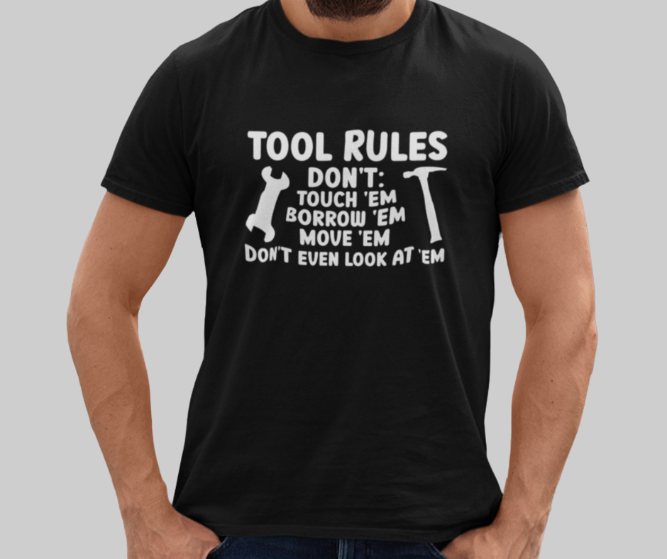 Tool Rules Mens/Adults T-shirt