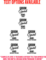 Load image into Gallery viewer, Groom &amp; Squad Personalised T-shirt
