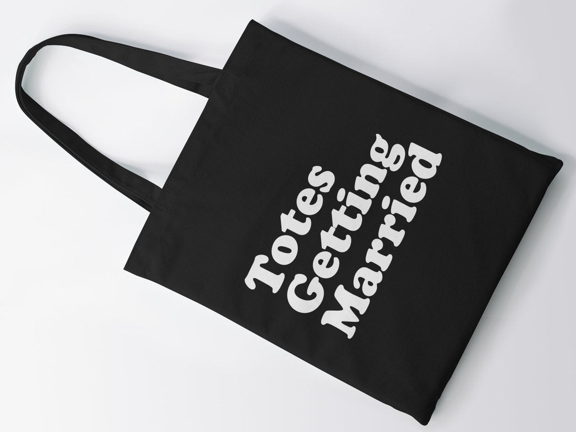 Totes Getting Married Lightweight Cotton Tote Bag
