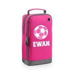 Load image into Gallery viewer, Personalised Name Football Text Shoe Bag Storage

