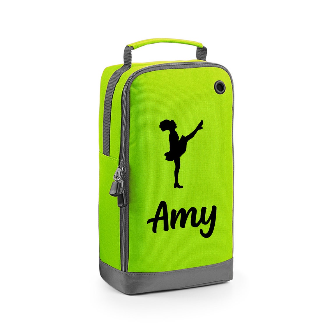 Personalised Name Irish Dance Text Shoe Bag Storage